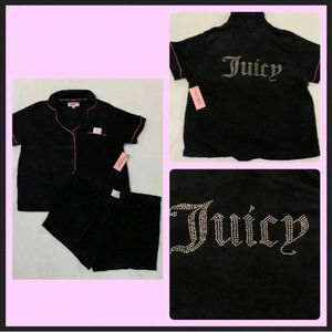 New Juicy Couture bling shorts  set L